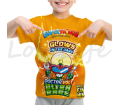 Children 3D Print Super Zings Series 7 T-shirt Summer Kids Cartoon Anime Tshirt Boys Girls Superzings T Shirt Baby Tee Cute Tops