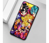 Anime Dragons Son Balls Phone Case for Samsung Galaxy S23 Ultra S22 S20 FE S21 Plus 5G S10 Plus S22Ultra Silicone Black Cover