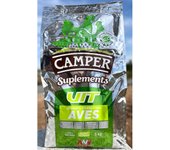 Suplemento vitaminico y Mineral para Aves. Envase de 3kg Complemento vitamínico y mineral para aves para un correcto, desarrollo morfologico de gallinas, palomas, perdices, Patos, Pavos, etc.