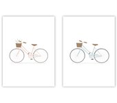 Set de 2 cuadros calidad premium con marco de madera - 30x40 cm o 50x70 cm - POSTER LAB