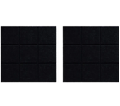 1/2/4PCS Nine Grid Felt Message Board Office Decoration Bulletin Board Notepad Home Photo Display Board Wall Decoration