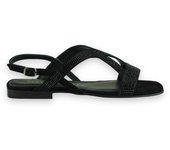 SANDALIA PLANA 14044 NEGRO Pedro Miralles