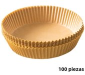 50/100Pcs Air Fryer Disposable Paper Liner Non-Stick Barbecue Plate Round Oven Pan Pad  For 16cm Air Fryer Micro-Wave