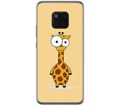 Tumundosmartphone Funda Gel Tpu para Huawei Mate 20 Pro Diseño Jirafa Dibujos