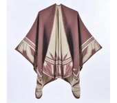 Chal de playa de oficina informal, sencillo y de color geométrico nuevo para mujer, estilo moderno