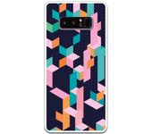 Funda compatible con Samsung Galaxy Note 8 - Geometric Cities