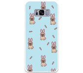 Funda compatible con Samsung Galaxy S8 - Be Unique Funda Gel perronejo