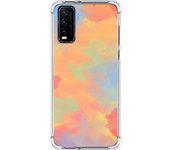 Funda Silicona Antigolpes para Vivo Y20s / Y11s diseño Acuarela 08 Dibujos