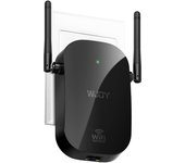 Repetidor WiFi, Amplificador WiFi 1200Mbps (5GHz y 2.4GHz) con Pantalla LED, Repetidor de señal WiFi doméstica soporta Modo repetidor / Router / Ap / Puente.