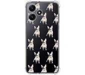 Funda Silicona Antigolpes para Xiaomi Redmi 12 5G diseño Perros 12 Dibujos
