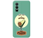 Funda Silicona Líquida Verde para Vivo Y76 5G diseño Culo Natural Dibujos