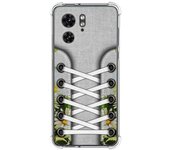 Funda Silicona Antigolpes para Motorola Edge 40 5G diseño Zapatillas 08 Dibujos