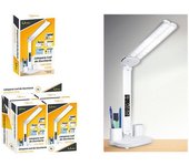 UMAY LAMPARA ESTUDIO LED RECARGABLE CON CUBILETES AURICULARES 18x30x5 Cms.