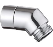 1 Pcs Adaptador de ducha de mano 45 grados, adaptador de alcachofa de ducha, ángulo adaptador de ducha de mano, codo adaptador de alcachofa de ducha para ducha de mano