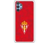 Funda original compatible con Samsung Galaxy A32 - Sporting Trama Roja