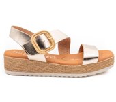 Sandalia Plataforma Oh My Sandals 5432 Champán