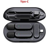 For Xiaomi Mijia Wireless HD Radio Live Microphone Noise Cancel Dual Mic 20 Meters for Mobile Phone Tiktok Short Video Recording