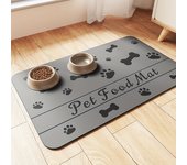 Pet Feeding Mat Absorbent Mat For Food And Water Stain Free Quick Dry Dog Water Dispenser Mat Non-slip Indoor Pet Dog Placemat