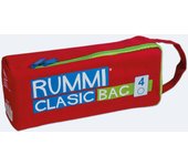 Rummi Clasic 4 Jugadores (Bolsa Grande) Travel, Juego de Mesa Edición de Viaje. Estuche compacto fácil de transportar. Juego Familiar y Party Game