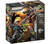 Playmobil t - rex: batalla de los gigantes