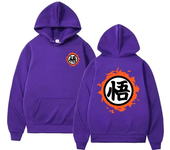 New Japanese Anime Men Woman Hooded Sweatshirt Multiple Colour Cute Cartoon Goku Print Harajuku Hoodie Sweatshirt Poleron Hombre