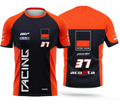 2025 New Motorcycle Race No. 37 Pedro Acosta Men's and Women's T-Shirts Casual Sports Children Short Sleeve T-ShirtsFashion Tops