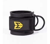1Pcs Leather Fitness Ankle Straps Adjustable D-Ring Foot Support Cuffs Gym Leg Strength Workouts Pulley Buckle Sports Feet Guard