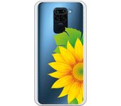 Funda compatible con Xiaomi Redmi Note 9 - Medio Girasol