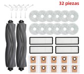 For Xiaomi Robot Vacuum X10+ X10 Plus B101GL Spare Parts Accessories Main Side Brush Hepa Filter Dust Bag Rag Mop Stand Dust Box