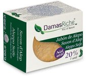 Jabón Alepo Ecológico 20% - Higiene Diaria - Aceite de Laurel - Aceite de Oliva