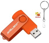 JASTER Plastic USB 2.0 Flash Drives 128GB Business Pen drive 64GB Free key chain Black 32GB Memory stick 16GB U disk for Laptop