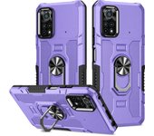 Case For Xiaomi Mi Poco X5 X4 X3 Pro NFC M3 Magnetic Holder Ring Case For Mi 11T Pro 11Lite Ne Shockproof Armor Back Cover
