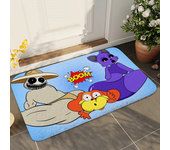 1pc Smiling Critters CATNAP DOGDAY Bathroom Absorbent Mats Anti-Slip Mats Home Decor Supplies Carpets Home Kitchen Floor Mats