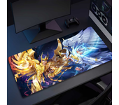 K-Knights Of The Anime Z-Zodiac Mousepad Computer Office Game Table Mats XXL Rubber Anti-slip Gaming Keyboard Long Desk Pads