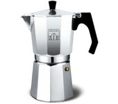 Cafetera italiana Cecotec Moklassic 1200 Shiny aluminio fundido 12 tazas 600 ml
