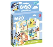 TOTUM LIBRO COLOREAR POR PUNTOS BLUEY CON 3 COLORES TOTUM 24x3x17 Cms.