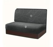 2 Pcs/set Leaves Jacquard RV Dinette Cushion Covers Elastic Camper Car Sofa Slipcover Dining Seat Covers Bench Backrest Decor