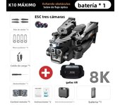 New K10 MAX Rc Drone GPS 8K With HD Camera 5G WIFI FPV Brushless Obstacle Avoidance Foldables Remote Control Quadcopter Toy Gift