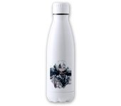 MERCHANDMANIA BIDON 700 ML ACERO INOXIDABLE mujer organizacion enmascarados mmo jrpg tapon seguridad botella videojuego juego waifu