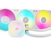 Corsair iCUE LINK TITAN RX RGB Procesador Sistema de refrigeración líquida todo en uno 12 cm Blanco 1 pieza(s)