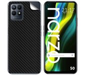Tumundosmartphone Pegatina Vinilo Autoadhesiva Textura Carbono para Realme Narzo 50
