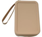 Silicone Coin Purse Earphone Storage Bag Women Portable Lipstick Cosmetic Storage Bag Student Simple Small Item Bag