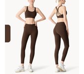 2 Piece Yoga Clothes Women's Tracksuit Athletic Wear Pilates Fitness Suit Gym Workout Push Up Clothes Sports Bra Leggings Suit
