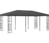 vidaXL Cenador Tela Jardín Terraza Exterior Pabellón Toldo Gazebo Patio Color Crema,  Antracita, y mas