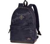 Mochila urbana STREET Camo Black Coolpack
