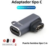 Type C/Micro USB/IOS to Charging Cable Adapter For Garmin Fenix 7 7x 6x 5 Vivoactive 4 Forerunner 955 935 Charger Converter Plug