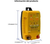 12KM Electric Fence 1.5-3 Joules Low Impedance Energizer Sheep Cattle Horse Poultry Controller Tool For Animal Captivity