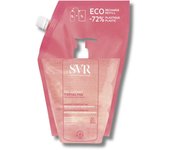 SVR Gel Lavante Ecopack 1L - Gel de baño respetuoso para toda la familia - Limpieza respetuosa y delicada