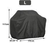 BBQ Grill Barbeque Cover Anti-Dust Waterproof Weber Heavy Duty Charbroil BBQ Cover Outdoor Rain Protective Barbecue Cover