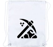 3 MOCHILAS DE CUERDAS logo minero profesion mineria minerales playa piscina picnic excursion personalizada